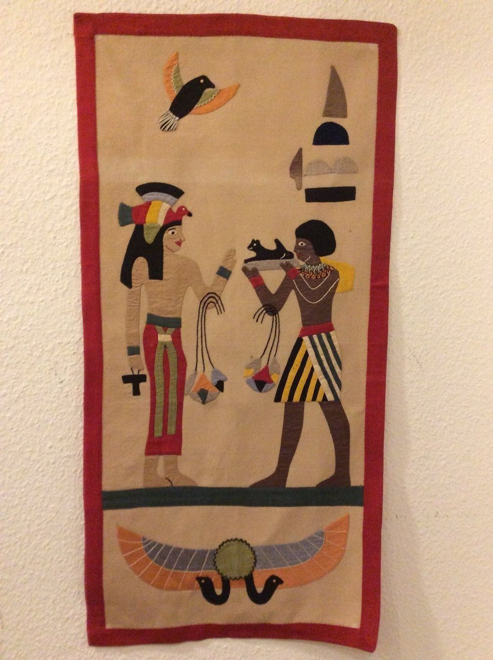 Dipinti: Appliqué de Tissus - Egypte – Usato da Genève venduto da edelweiss1900 2