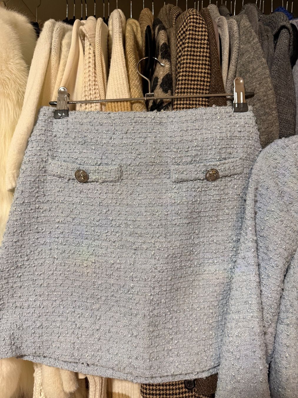 H&M Completi & Tailleur: neuer blauer Tweedanzug von H&M – Nuovo (secondo la descrizione) da Ittigen venduto da zaf_6sy9 3