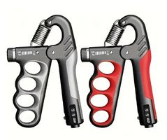 2 Fitness Handgrifftrainer Unterarm Trainier Fingerhantel