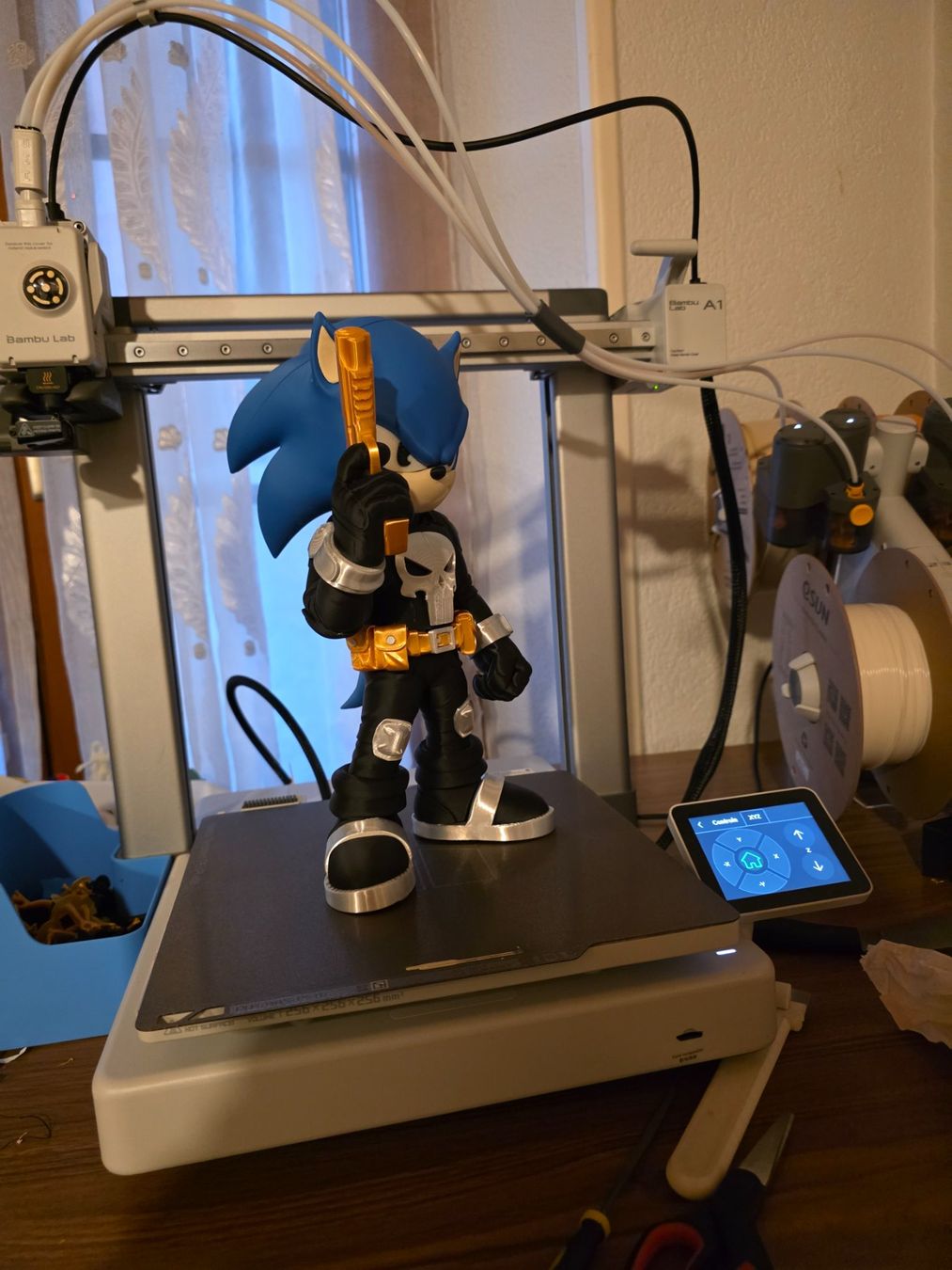 Statuette: Sonic the Hedgehog - "Punisher" Sonderedition – Nuovo (secondo la descrizione) da Aigle venduto da MagieFusion_3D 1