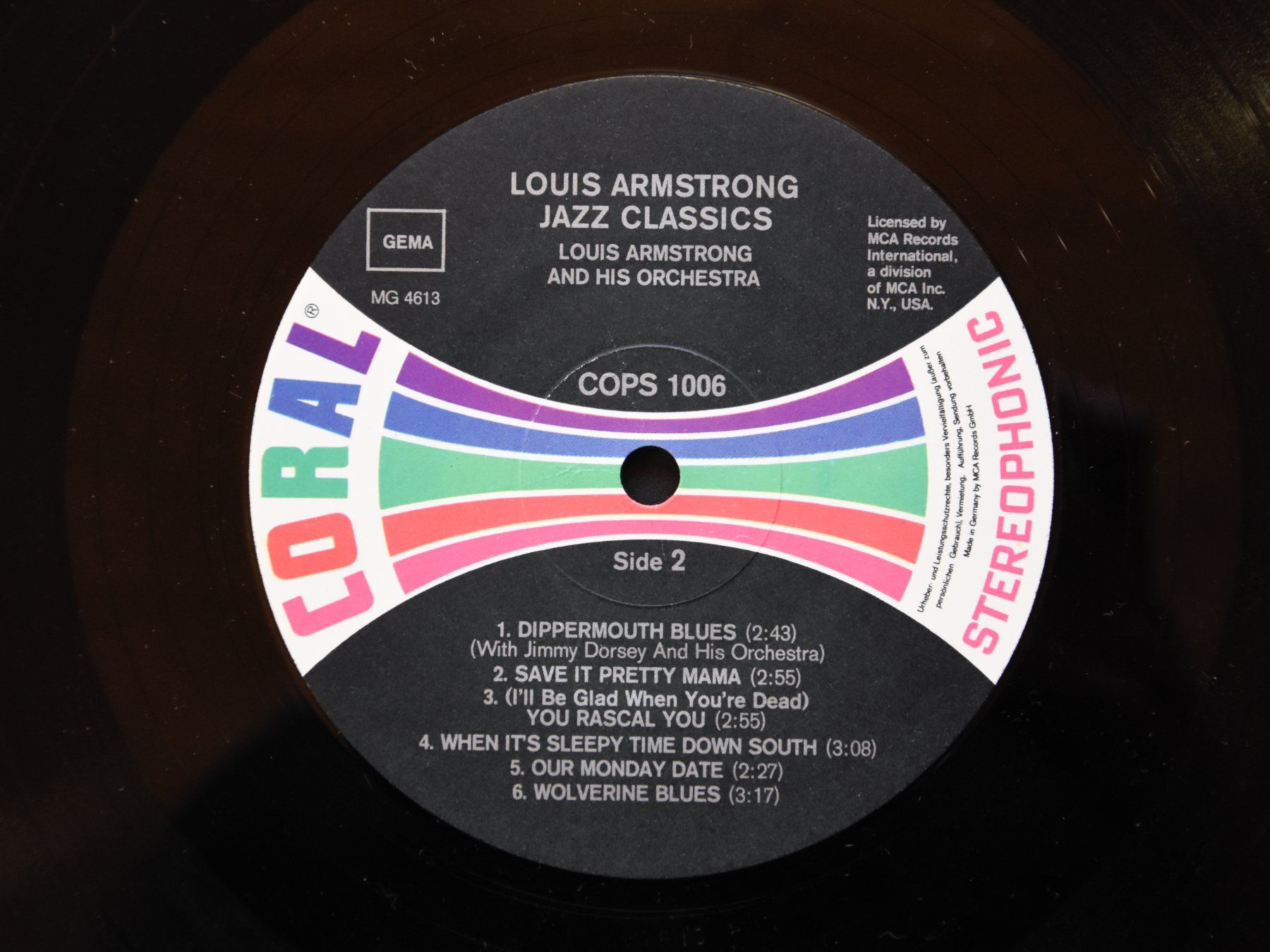 Dischi in vinile: Louis Armstrong ‎- Jazz Classics – Usato da Belmont-sur-Yverdon venduto da ag97 3