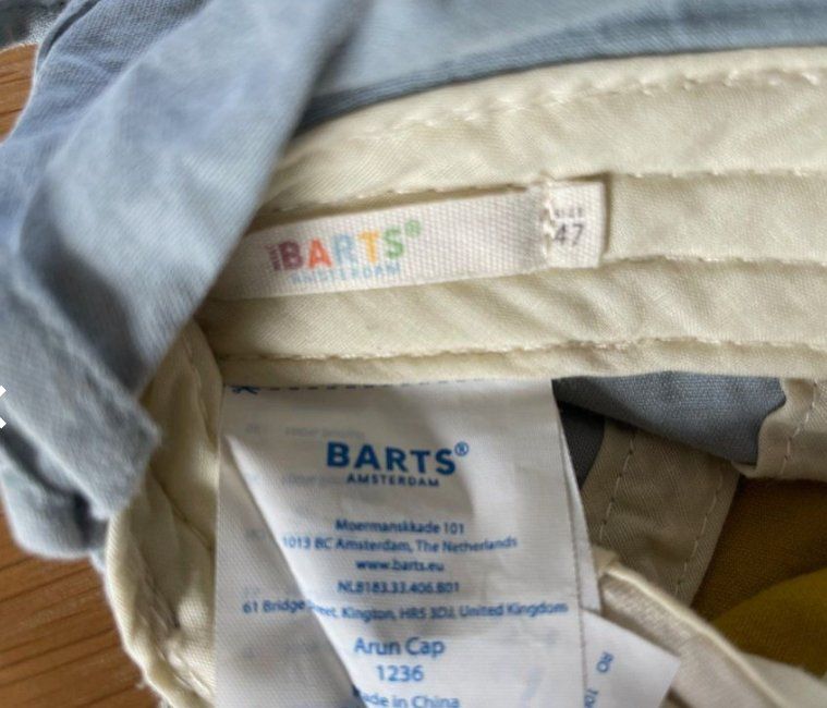 Barts Mützen & Schals: Kinder Cap Barts Arun Grösse 47 – Gebraucht aus Ziefen von Madame1982 2