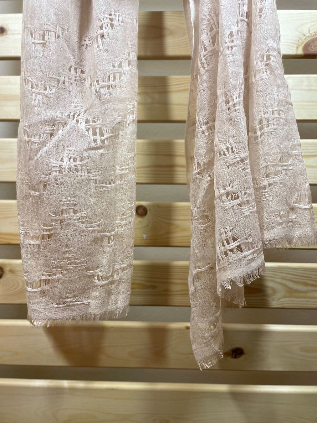 Foulard & Sciarpe: vonoz Schal - Basket-Weave, 100% Caschmere, neu – Nuovo (secondo la descrizione) da Arlesheim venduto da Olizen 3