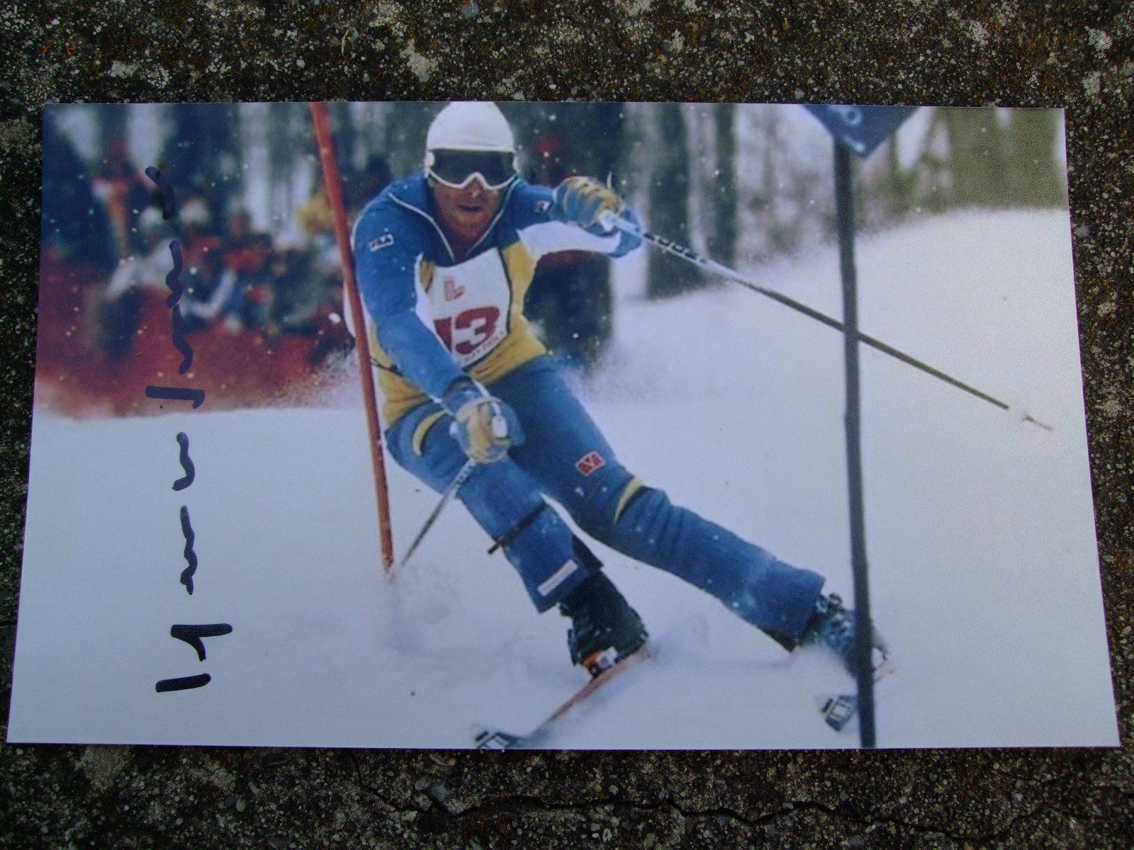 Autografi: INGEMAR STENMARK (SWE) AUTOGRAMMFOTO TOP – Usato da Schachen b. Reute venduto da Dzestar