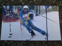 INGEMAR STENMARK (SWE) AUTOGRAMMFOTO TOP