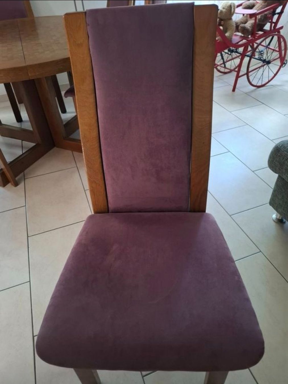 Set di tavolo e panche: Esstischgarnitur mit 6 Stühlen – Usato da Basel venduto da kam_v6ft 6