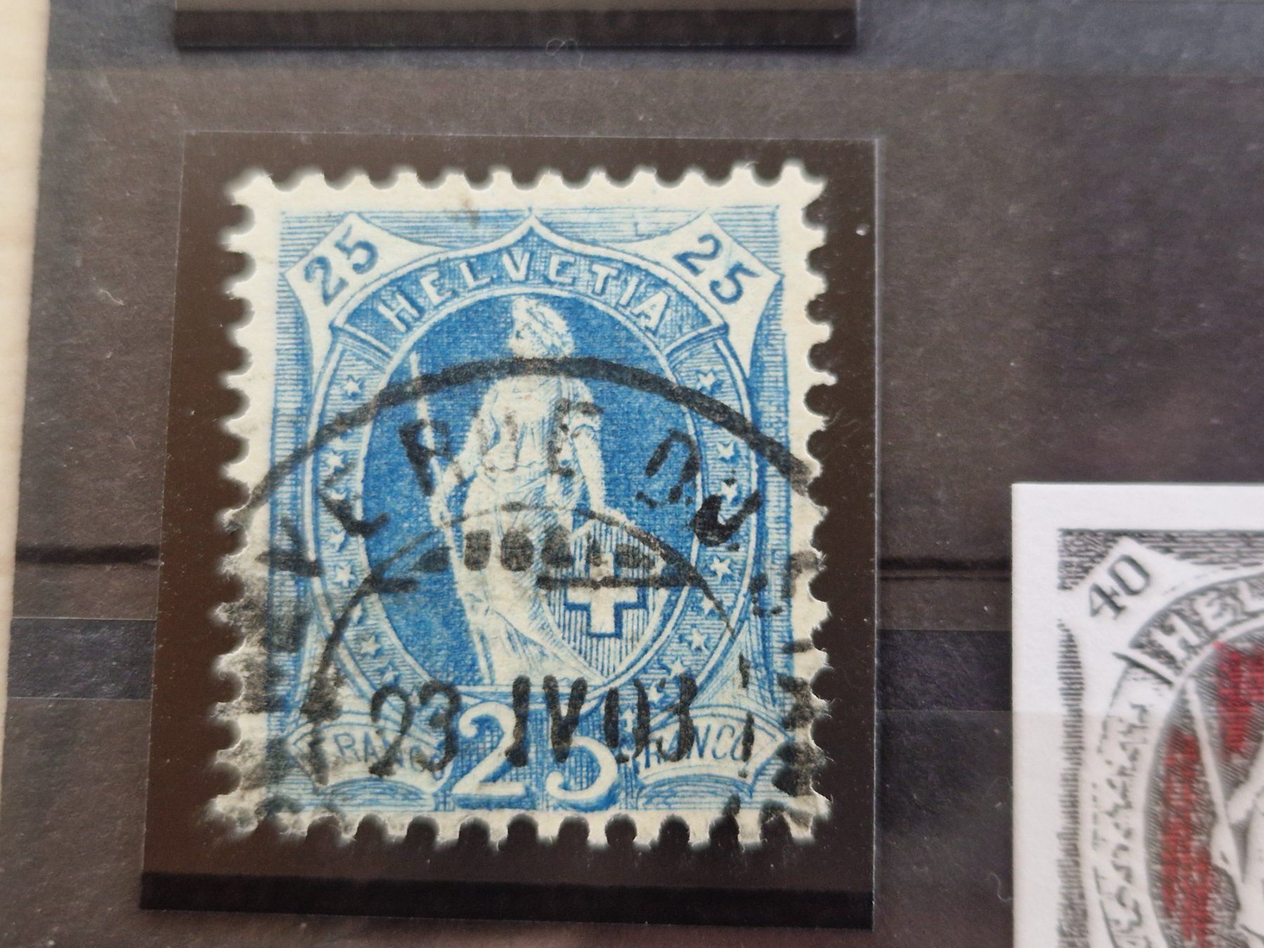 Tutti i francobolli: Stehende 73E, Retouchen, ab 1.- – Usato da Burgdorf venduto da Glossy01 3