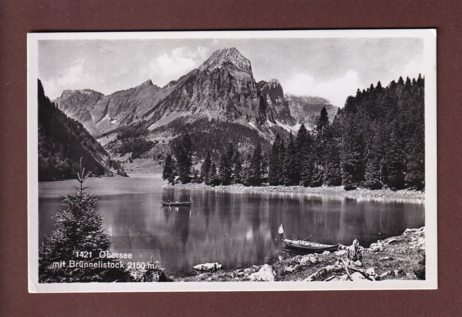 Cartoline postali: OBERSEE - Brünnelistock – Usato da Pully venduto da nicecards