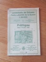 Prättigau Skitourenkarte, Blatt 248, Original von 1961!