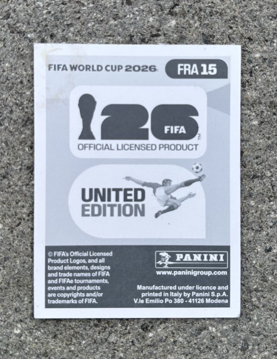 Panini Carte collezionabili: FRA 15 Panini Ousmane Dembélé – Nuovo (secondo la descrizione) da Leuggern venduto da marinakeller90 1