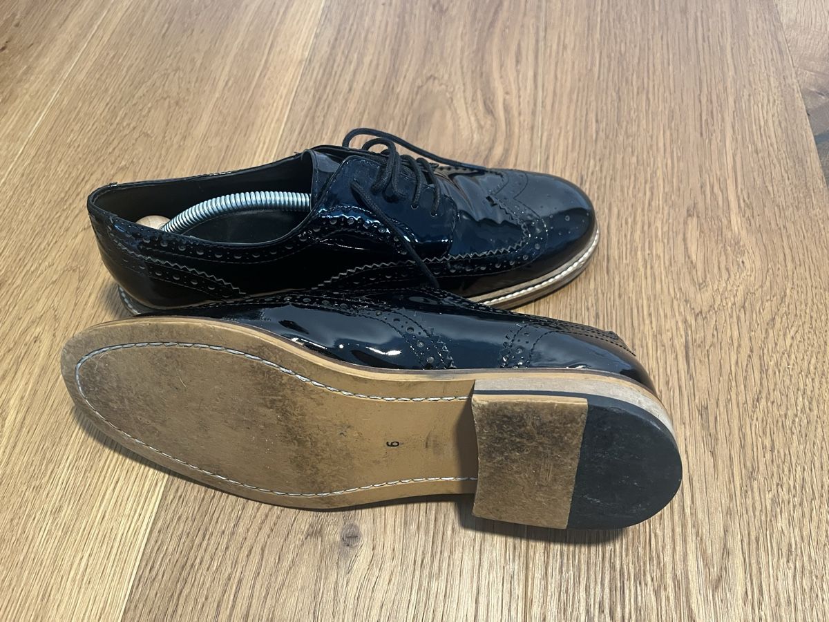 Scarpe da uomo: Budapester Lackschuhe schwarz – Usato da Baden venduto da ale_ys5b 2