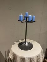 Kerzenständer Gusseisen 8 Stk.