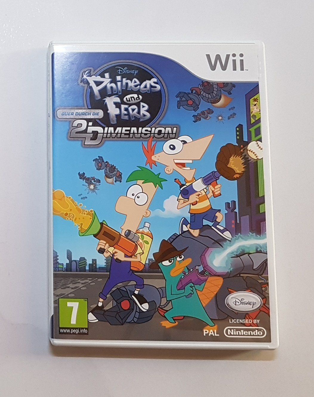 Nintendo Giochi: 😎Phineas und Ferb Quer durch die 2. Dimension Wii – Usato da Schüpfheim venduto da Games_Spielkonsolen 1