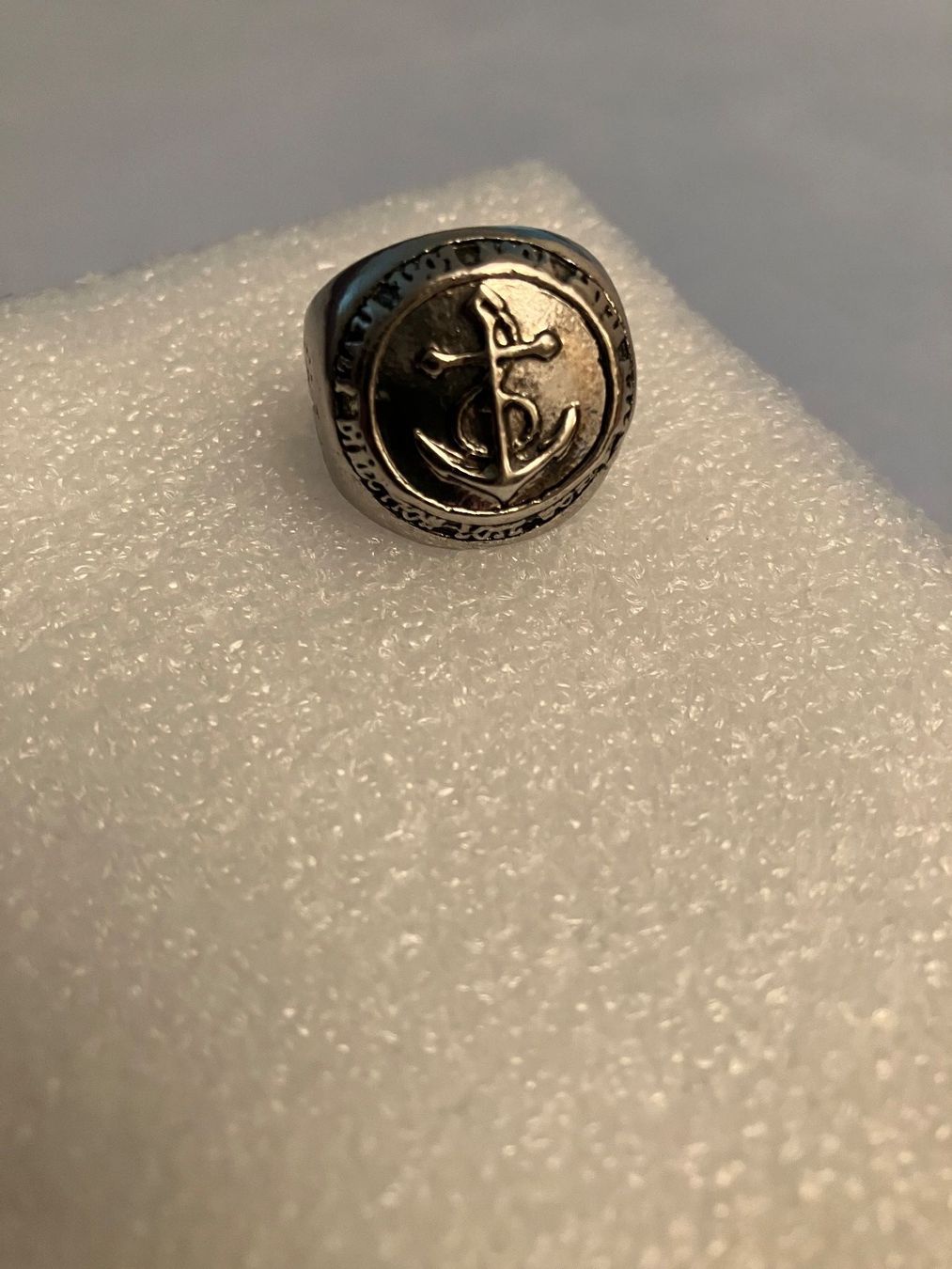 Anelli: Massiver Edelstahl Ring  "Viking Anker Ring" NEU – Nuovo (secondo la descrizione) da Affoltern am Albis venduto da Dlotti