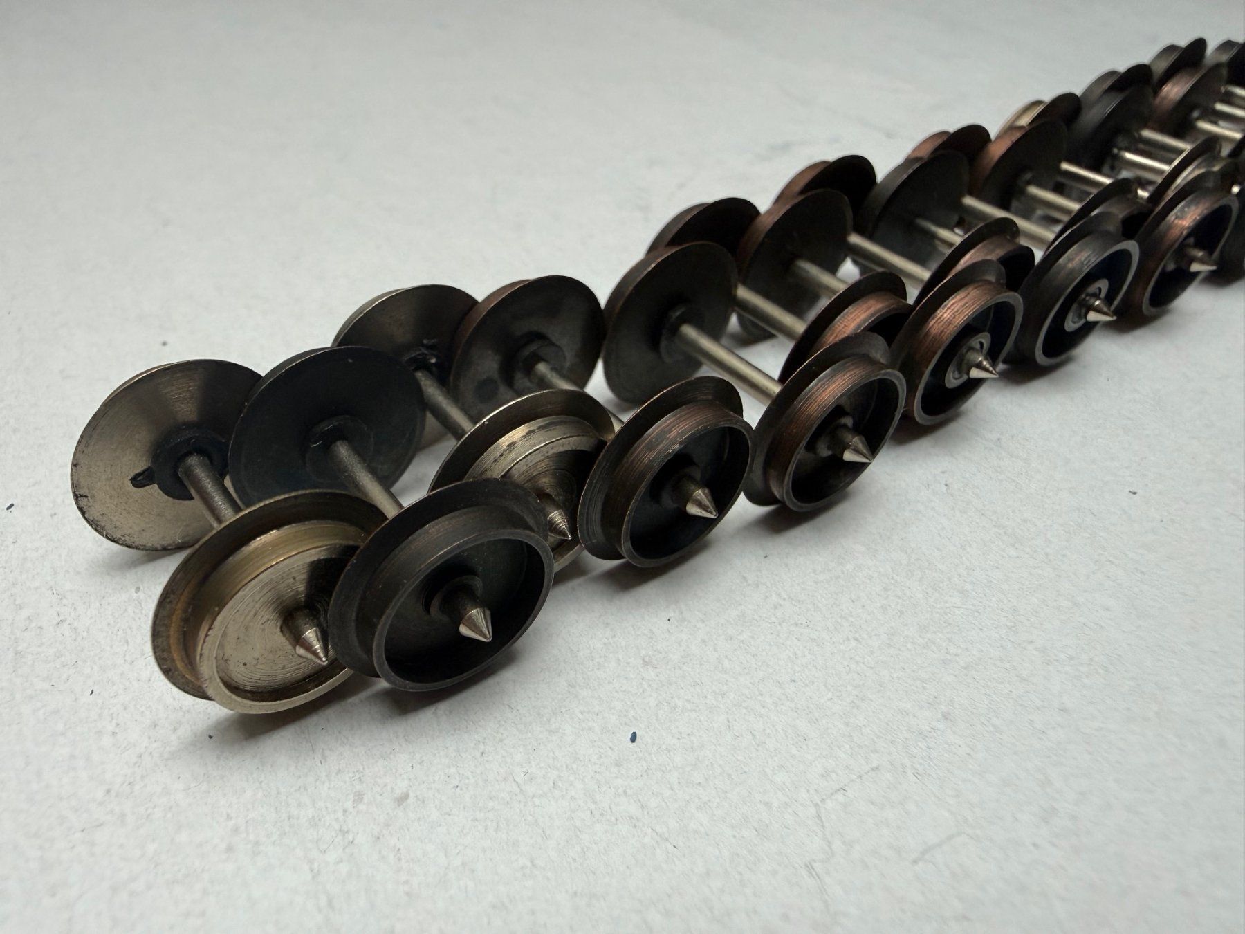 Modellini di ferrovie: Radsätze 11,4 mm Gleichstrom – Usato da Winterthur venduto da pascalCCS