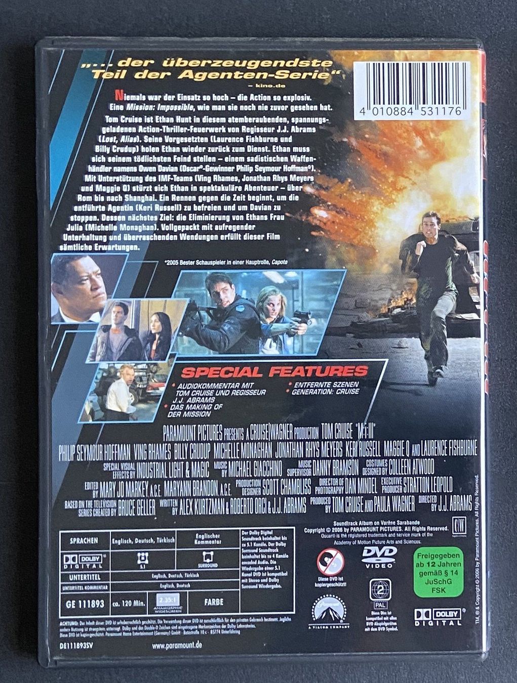 Alle DVDs: DVD  "M=i=III" Tom Cruise – Gebraucht aus Böckten von Hansi36 2