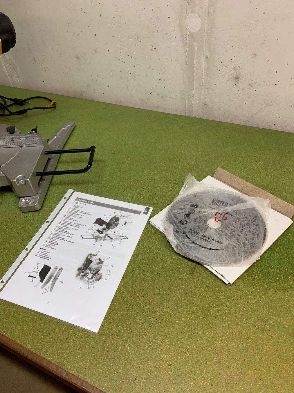 Seghe: Kapp- und Gehrungssäge Mister Tool – Usato da Birr venduto da Lotus23 1