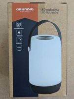 Grundig LED-Nachtlicht, tragbare Laterne, wiederaufladbar