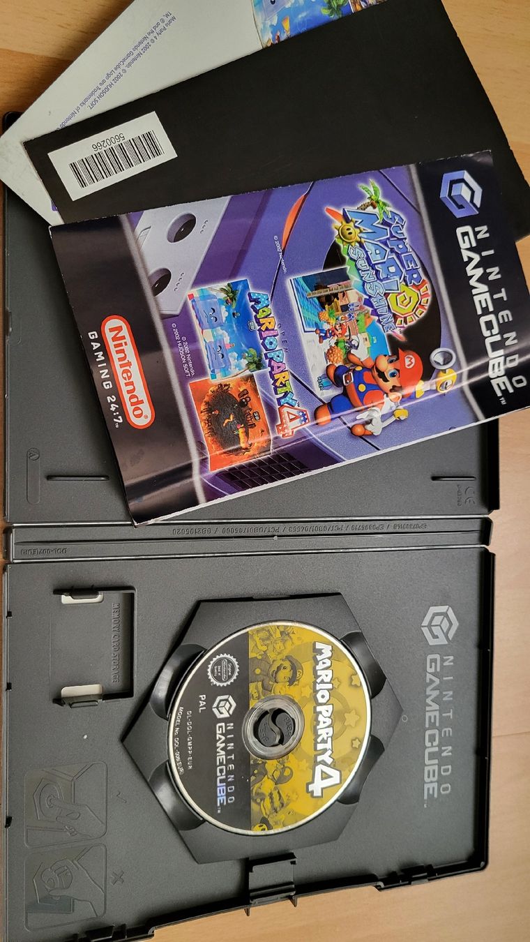 Nintendo Giochi: Mario Party 4 + 7 / Gamecube Spiele set.2x Kompl. – Usato da Biel/Bienne venduto da Retrohr 1