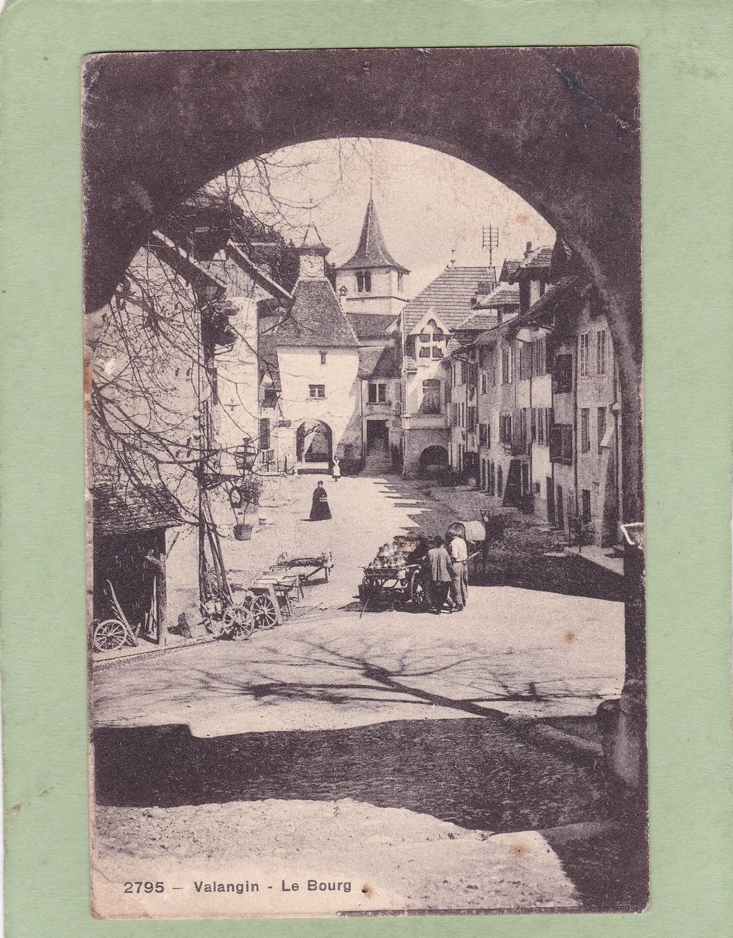 Cartoline postali: Valangin Le Bourg – Difettoso da Herisau venduto da Lisegrat2008