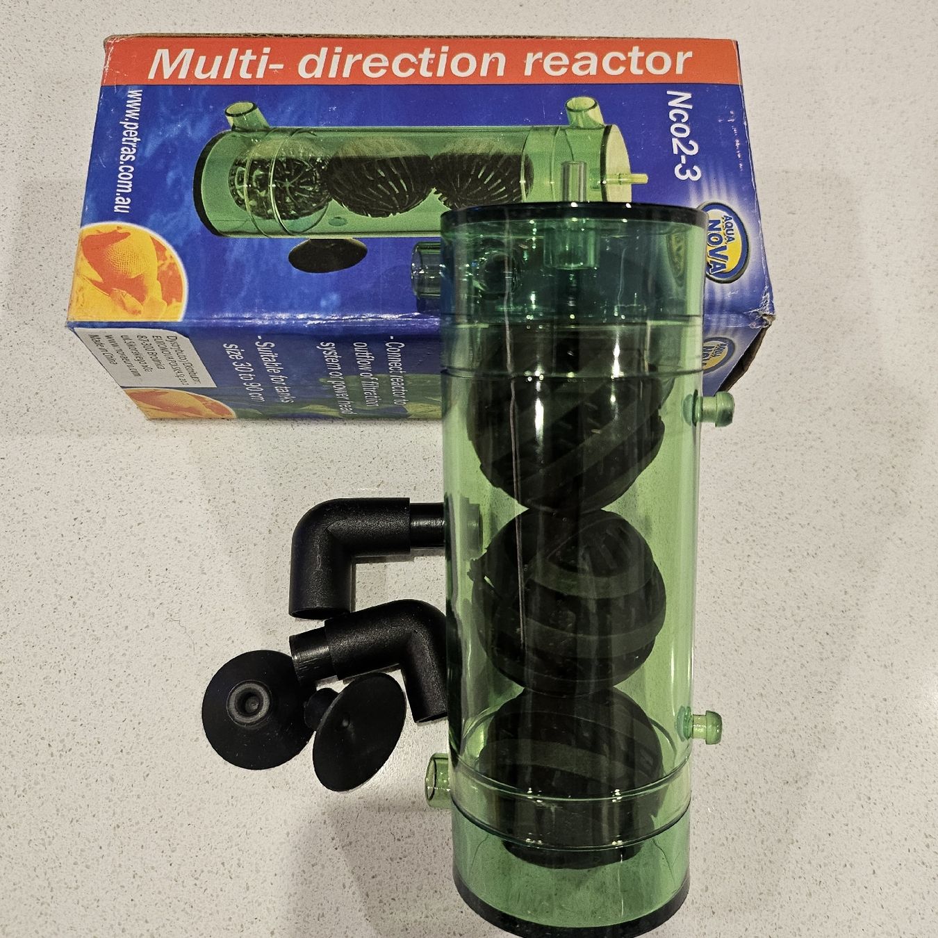 Filter: Aqua Nova Nco2-3 Multi-direction Reaktor -CO2 Reaktor – Neu und originalverpackt aus Emmenbrücke von Giusib 1