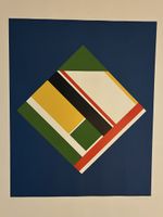 Drei Lithografien abstrakt Wolf Wetzel