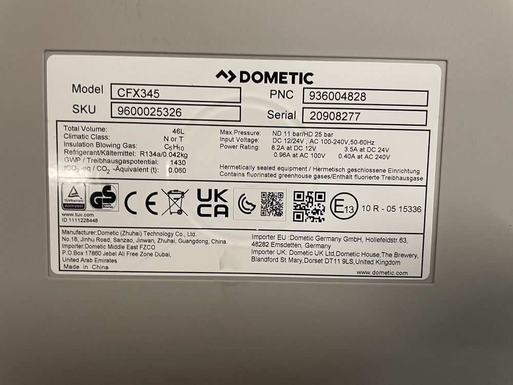 Dometic CFX3 45 AC/DC Kompressorkühlbox 46 Liter jetzt bestellen