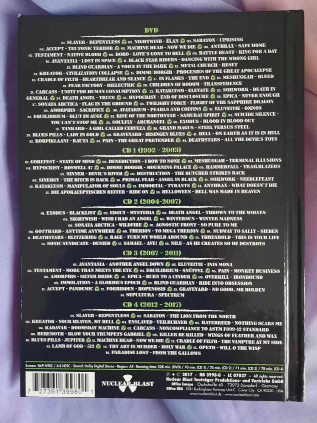 CD: CD Coffret 30 Years of Nuclear Blast 2017 – Usato da Lausanne venduto da min_myq9 1