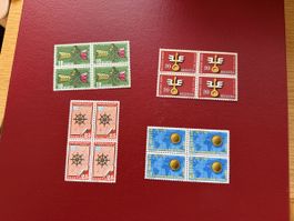 1954 4er Block Satz Postfrisch 