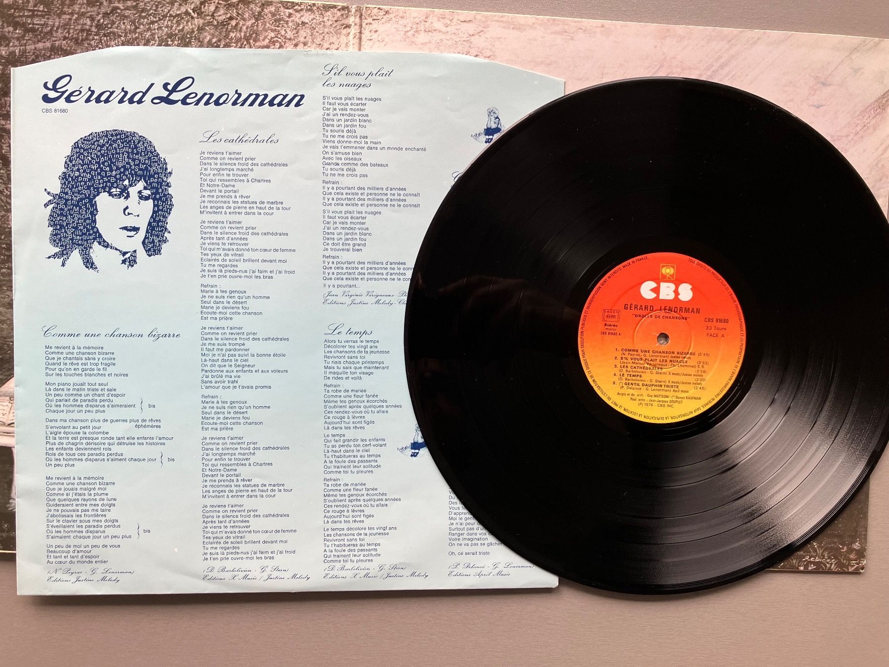 Schallplatten: GÉRARD LENORMAN - Drôles de Chansans Schallplatte LP – Gebraucht aus Glattfelden von Danshari 4