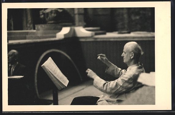 Cartoline postali: AK Dirigent Wilhelm Furtwängler – Usato da Berlin venduto da bartko-reher