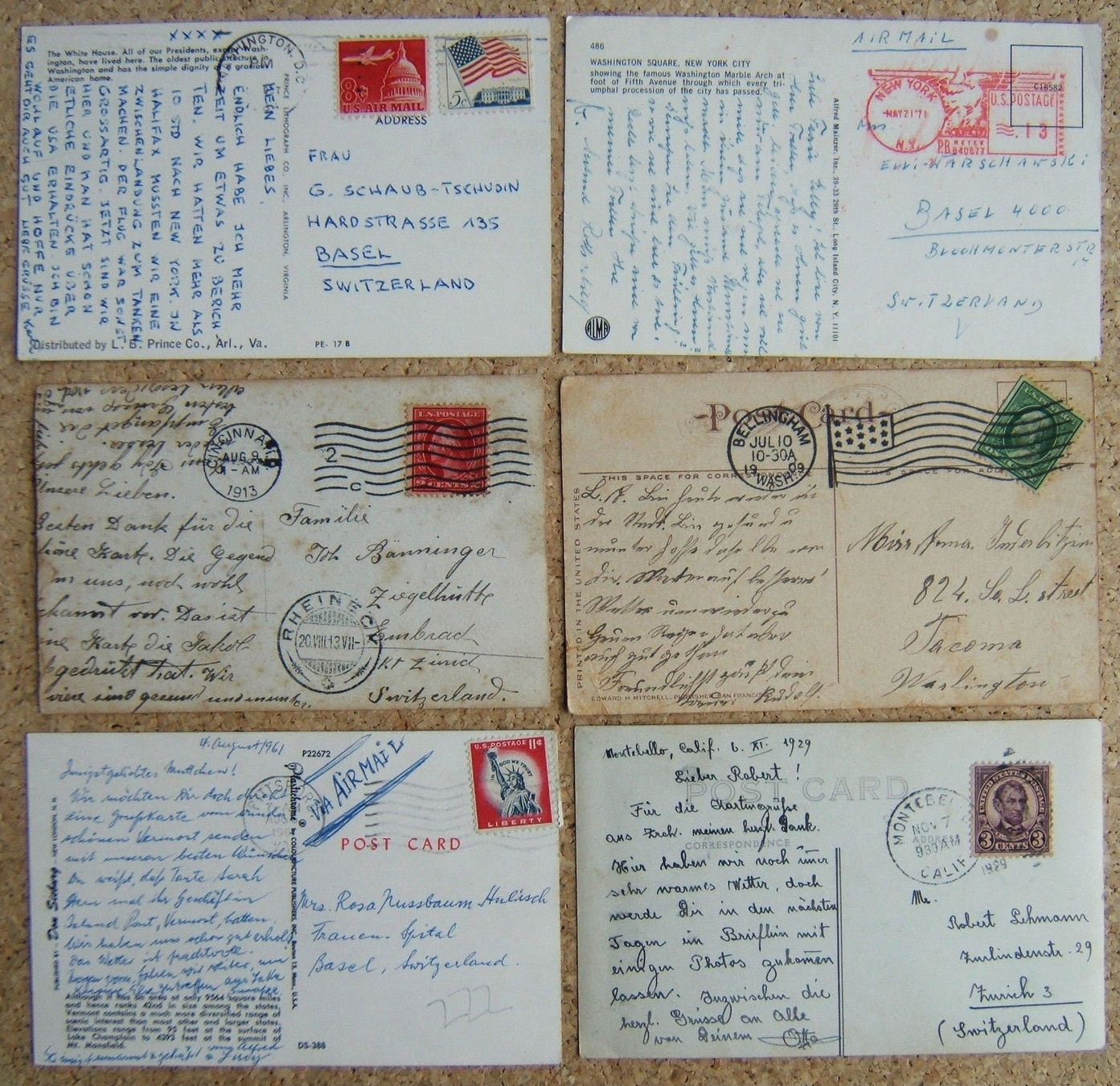 Cartes postales: USA LOT AK AB 1904 – D'occasion à Brunnen par Nonne04 3