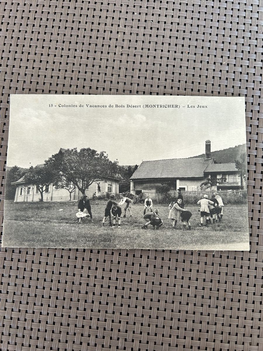 Cartoline postali: Carte postale ancienne - Colonies de Vacances - 1925 – Usato da St-Cierges venduto da Crisi53