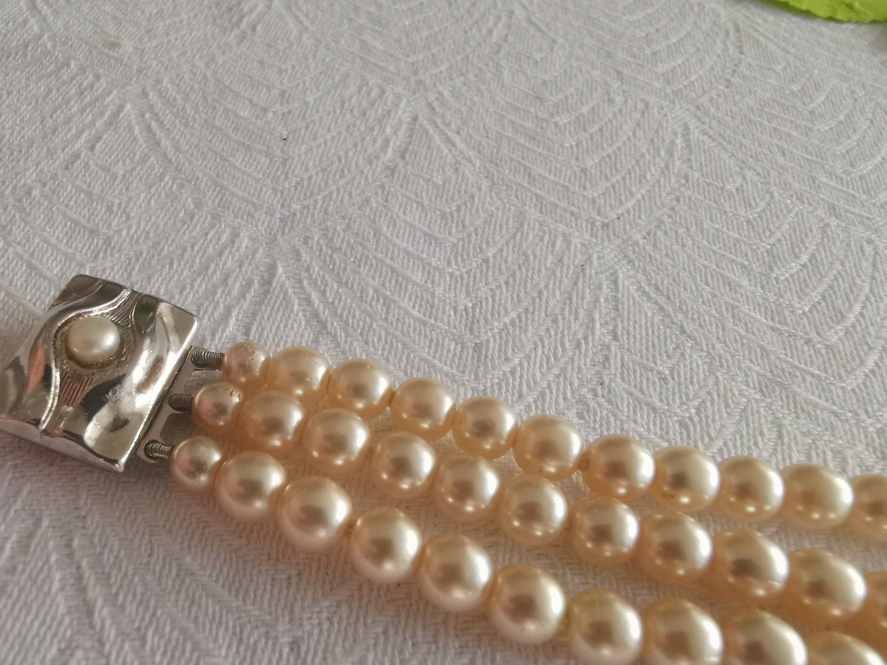 Perles (synthétiques): SCH. VINTAGE PERLEN ARMBAND – D'occasion à Allschwil par Male54 1