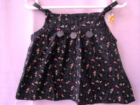 ca.Gr. 92 SERGENT MAJOR Tunika Top Coton Brust 31cm L33cm-