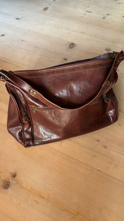 Handgefertigte Ledertasche