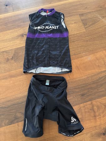 Radtrikot Set Sport-Planet und Odlo