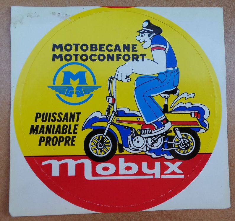 Autocollant Vintage Motobecane Motoconfort Mobyx Ann Es Kaufen Auf Ricardo