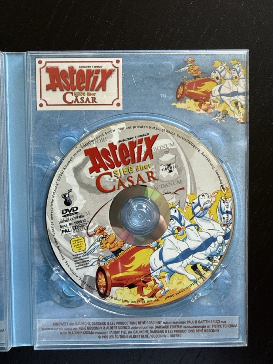 Tutti i DVDs: Asterix 3 DVDs Operation Hinkelstein Siegt über Csar – Usato da Dübendorf venduto da Didi01 4