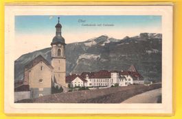7.8.1909 CHUR Cathedral/Balkenstempel CHUR/sofortkaufen