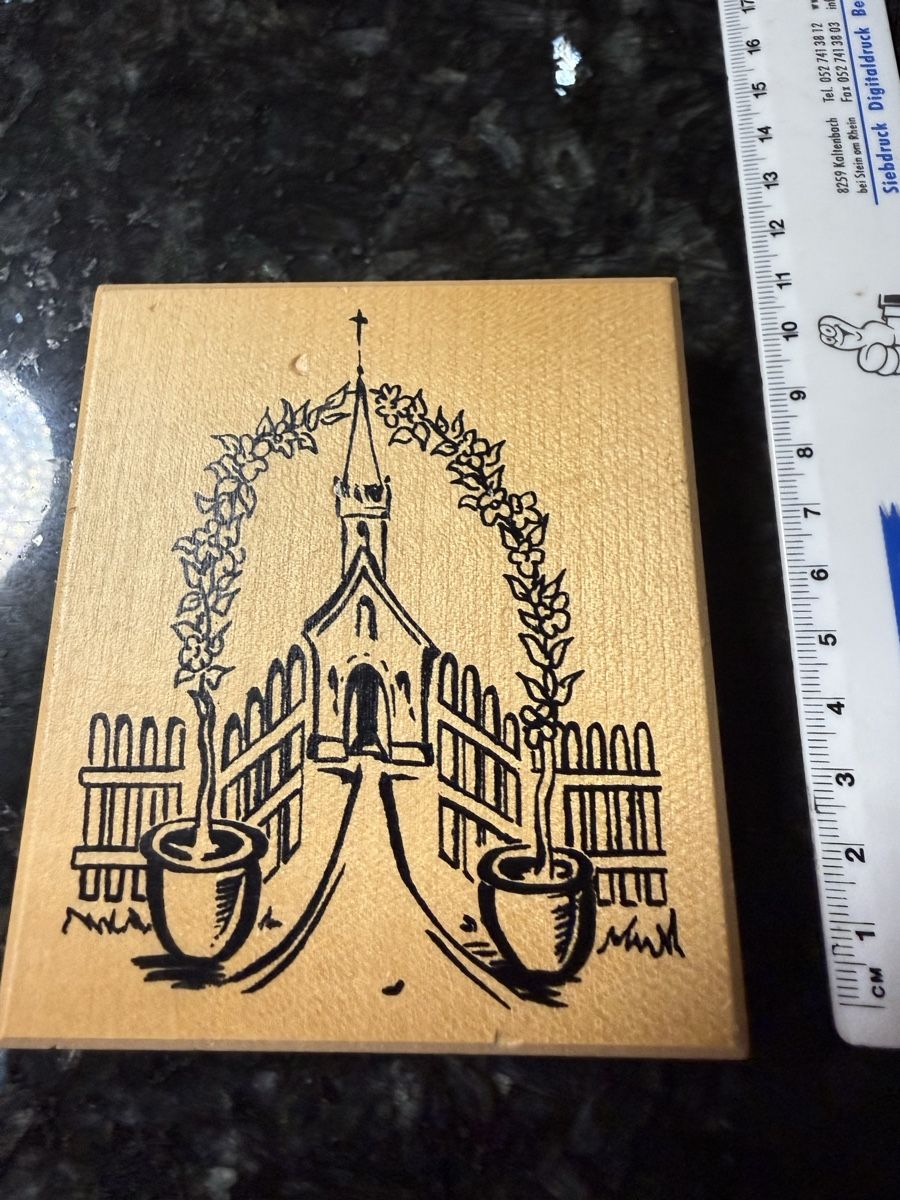 Timbri: Holzstempel Hochzeit – Nuovo (secondo la descrizione) da Arlesheim venduto da 12sxlssdf