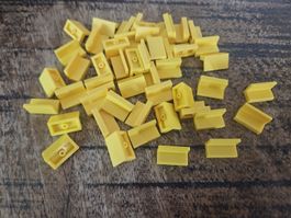 lego 4865 lot de 50 pièces Yellow Panel 1 x 2 x 1