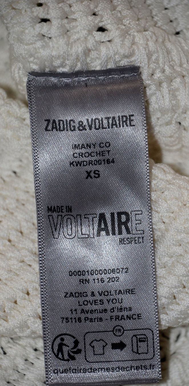 Zadig & Voltaire Vestiti: Zadig & Voltaire Kleid / robe S / XS – Usato da Collonges venduto da arashee 7