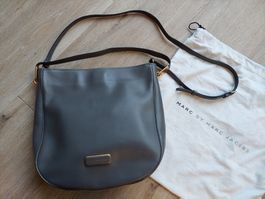 TOP! Marc Jacobs Tasche Grau Hobo Bag Leder