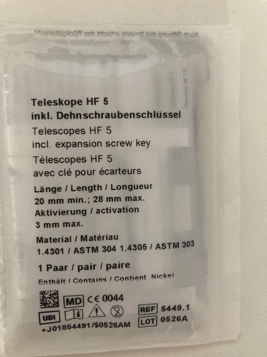 Medizinische Geräte: Scheu Dental: Komponenten zu IST-System – Neu und originalverpackt aus Kaltbrunn von Silberkiste 3