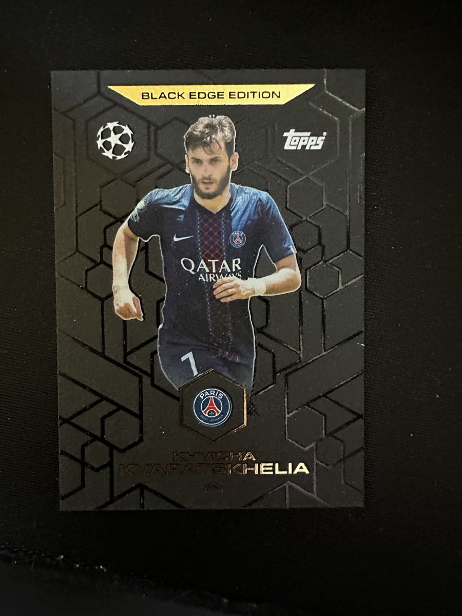 Topps Carte collezionabili: Khvicha kvaratskhelia black edition card – Nuovo (secondo la descrizione) da Stein AR venduto da uel_mh8j