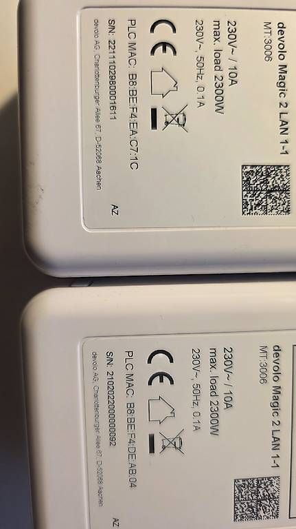 Laufwerke & Adapter: 2x Devolo Magic 2 LAN Adapter – Gebraucht aus Ittigen von Moon41 1