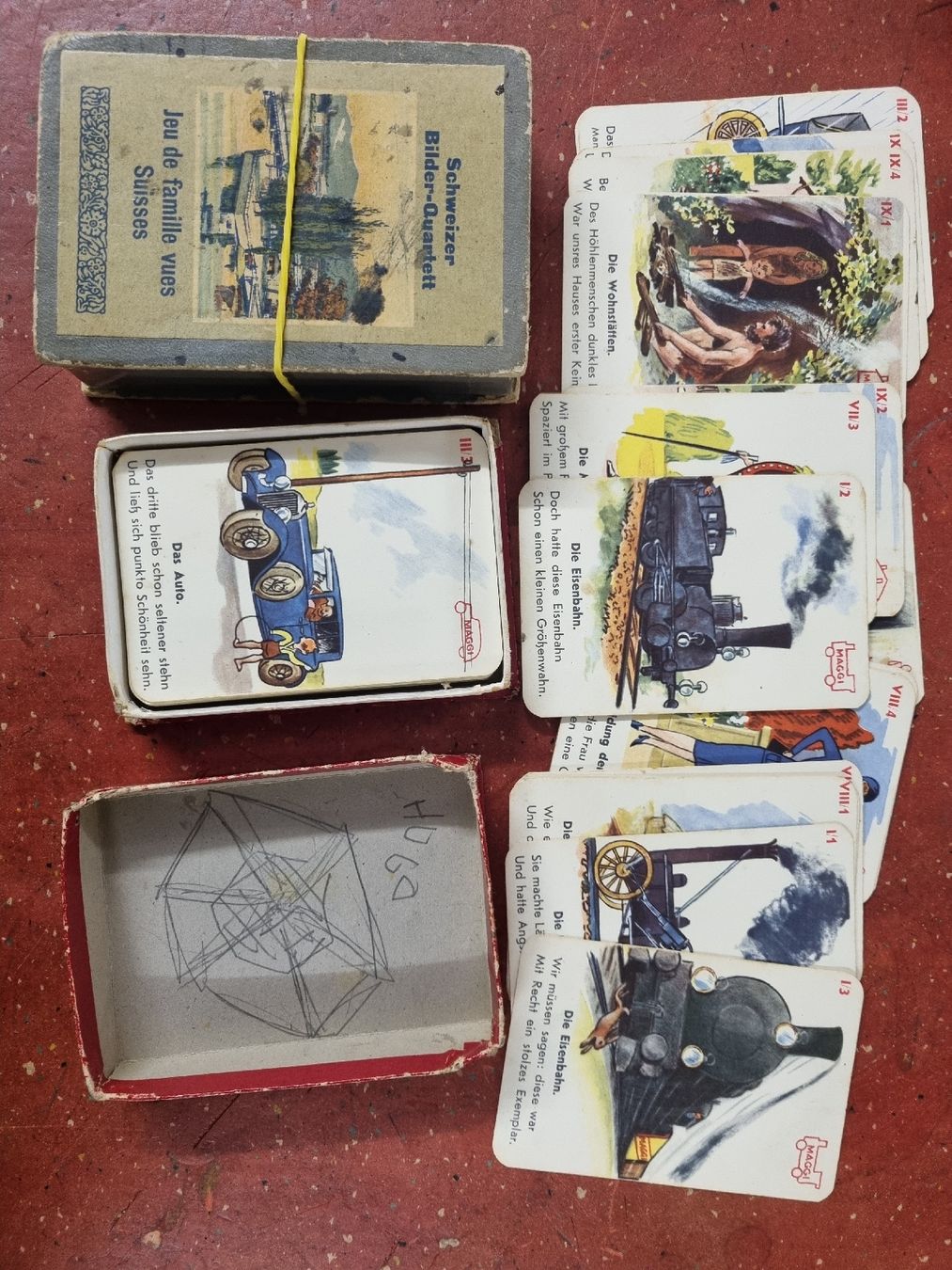 Jouets: Quartettspiele alt vintage – D'occasion à Ostermundigen par vintage60 1