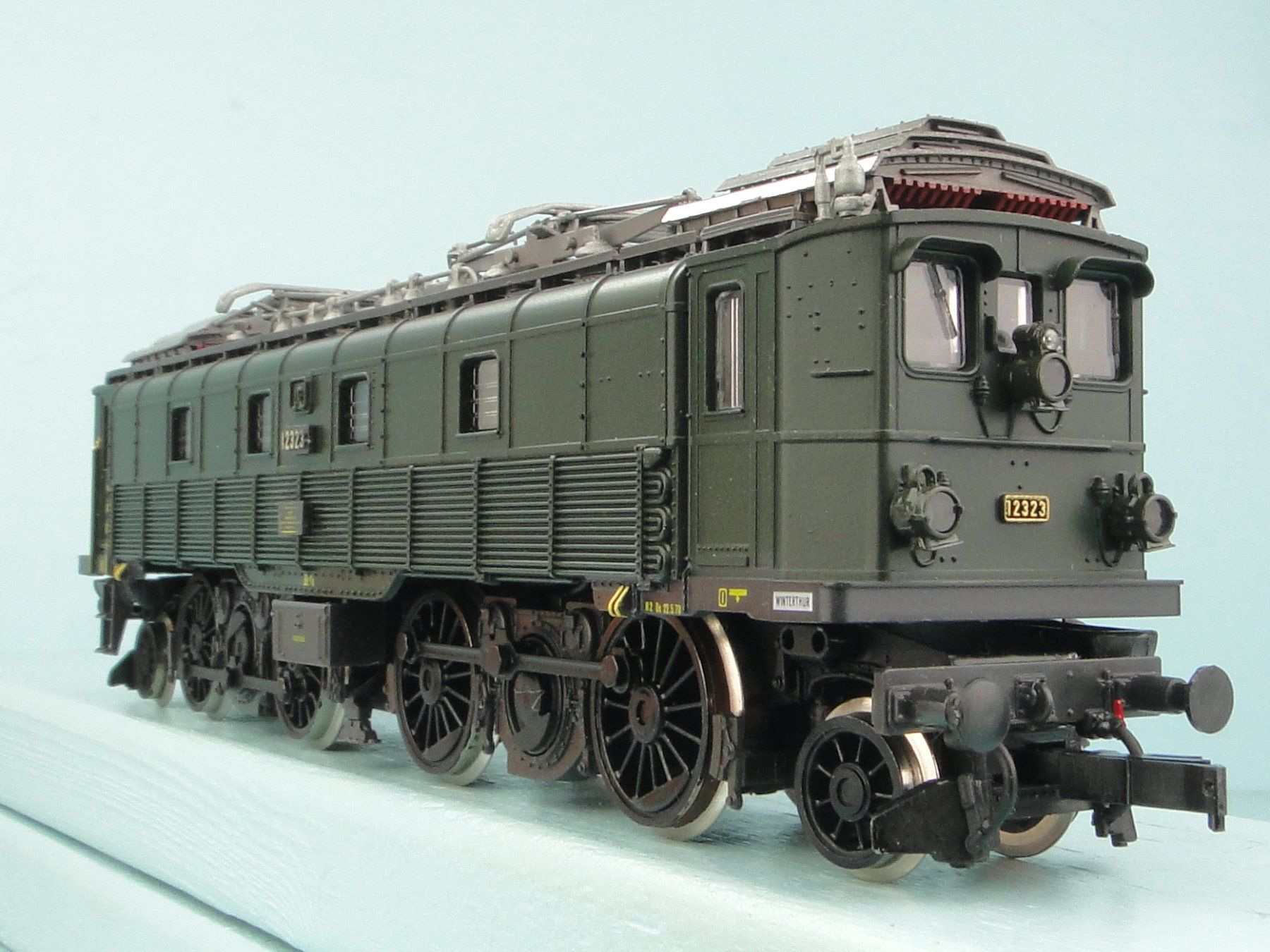 Roco Modelleisenbahnen: Roco 4191 A Be 4/6 grün – Gebraucht aus Bülach von cann11 2