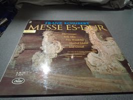 Schallplatte Franz Schubert / Messe ES-Dur